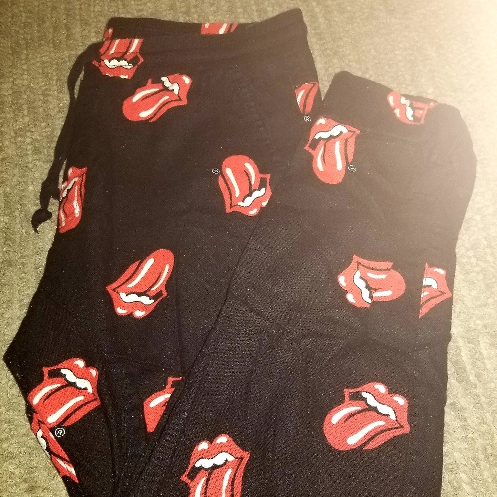 The Rolling Stones Pajama Joggers